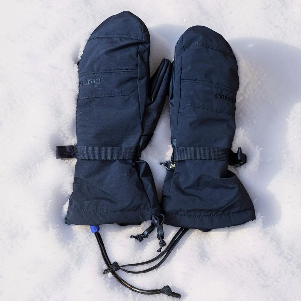 Burton Women's Profile Mittens, True Black, Size Medium - Picture 3 of 9